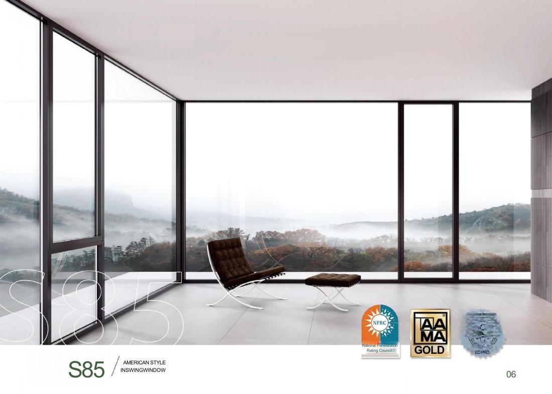 FIT LTD. door and window catalogue illustration